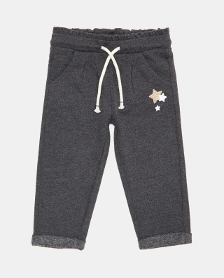 BLUKIDS PANTALONE PANT DARK GREY MELANGE