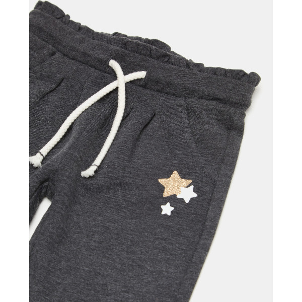 BLUKIDS PANTALONE PANT DARK GREY MELANGE