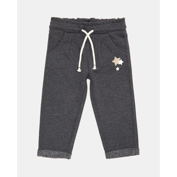 BLUKIDS PANTALONE PANT DARK GREY MELANGE