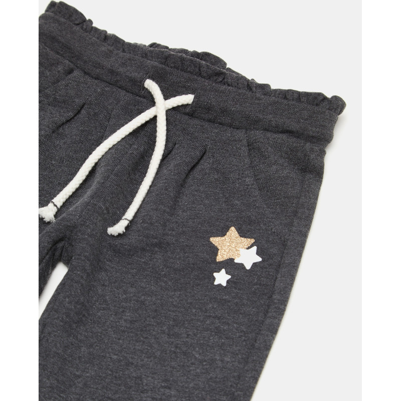 BLUKIDS PANTALONE PANT DARK GREY MELANGE