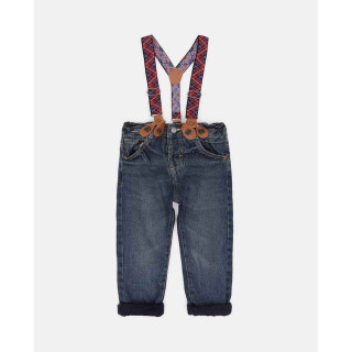 BLUKIDS FARMERKE DENIM PANT FADED DENIM 