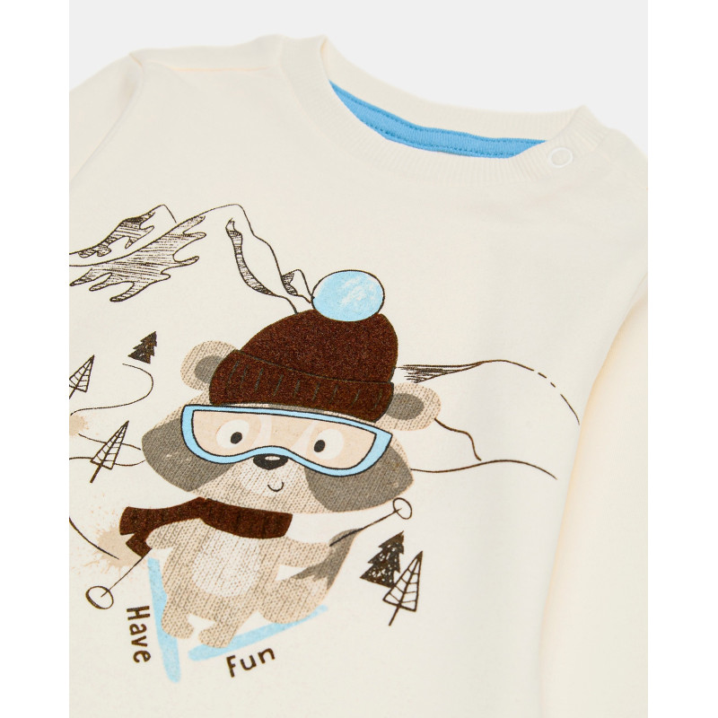 BLUKIDS MAJICA DUG RUKAV TSHIRT COCONUT MILK