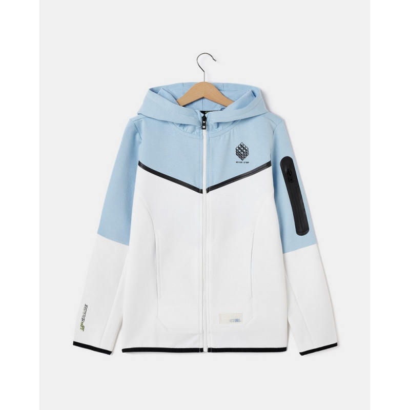 BLUKIDS DUKS SA KAPULJACOM W/HOOD POWDER BLUE
