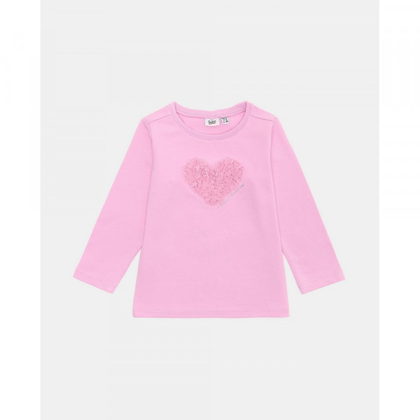 BLUKIDS MAJICA DUG RUKAV PINK LAVENDER