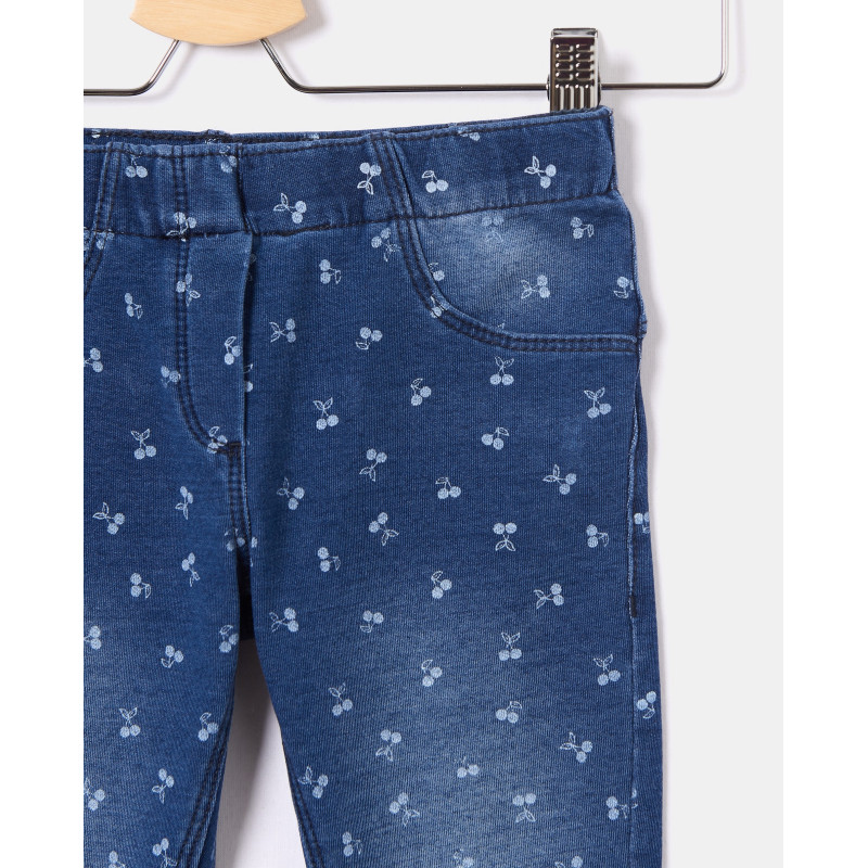 BLUKIDS FARMERKE DENIM F/TERRY AOP 