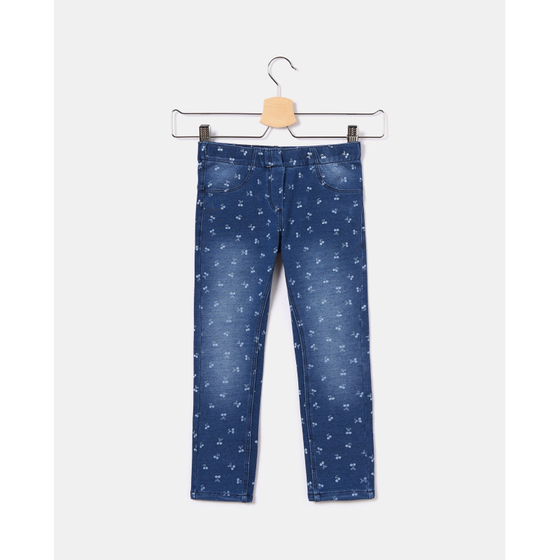 BLUKIDS FARMERKE DENIM F/TERRY AOP 