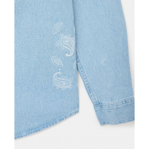BLUKIDS KOSULJA DUG RUKAV DENIM SHIRT