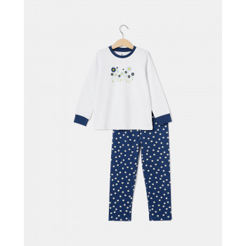 BLUKIDS PIDZAMA LONG PYJAMA 2/8 GIRL 