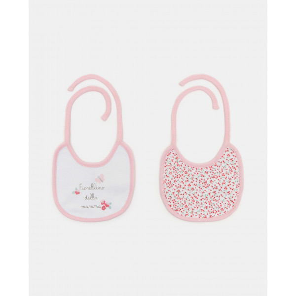 BLUKIDS PORTIKLA 2PK BIB ROSA