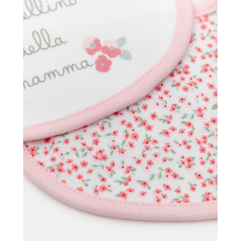 BLUKIDS PORTIKLA 2PK BIB ROSA