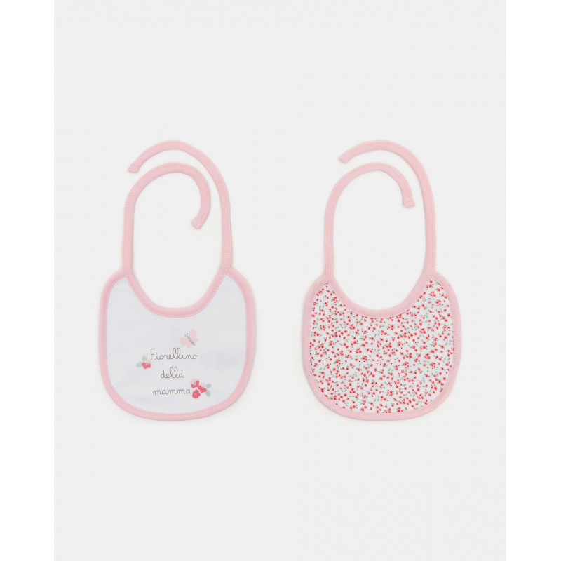 BLUKIDS PORTIKLA 2PK BIB ROSA