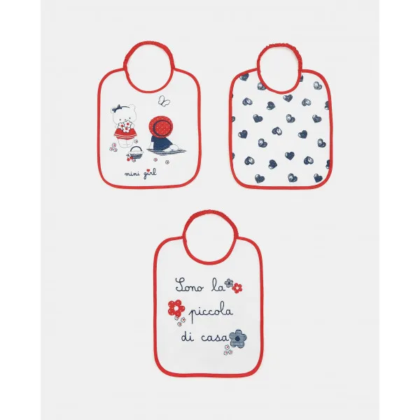 BLUKIDS PORTIKLA 3PK BIB TERRY+PEVA 