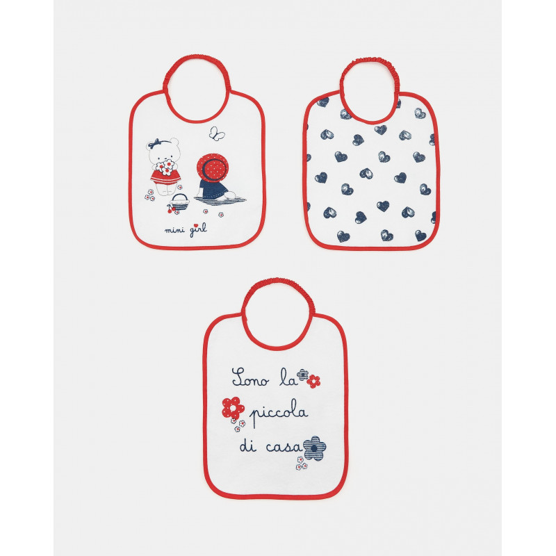 BLUKIDS PORTIKLA 3PK BIB TERRY+PEVA