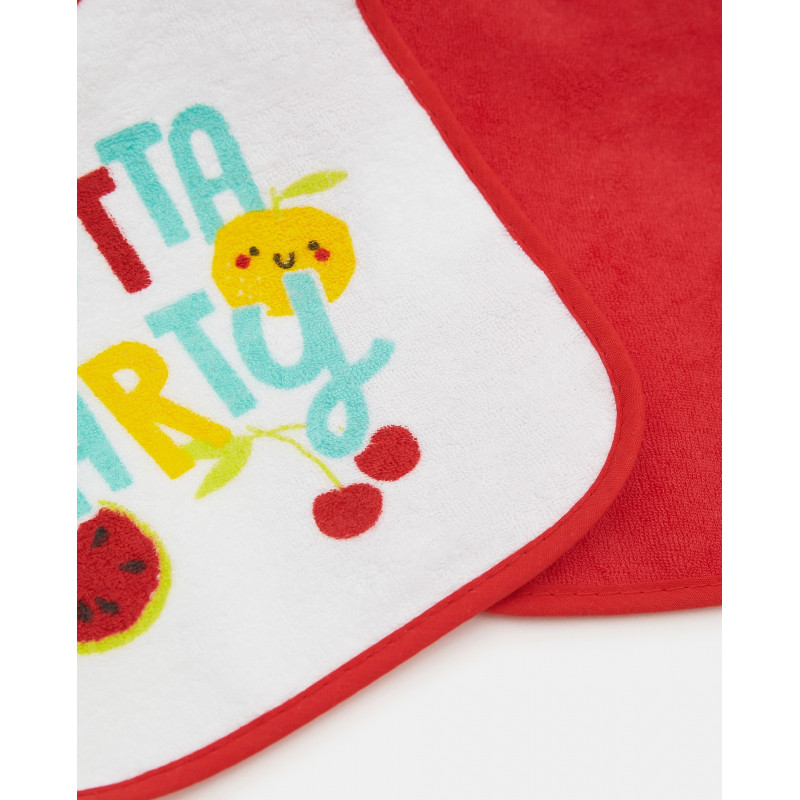BLUKIDS PORTIKLA 2PK BIB TERRY+PEVA
