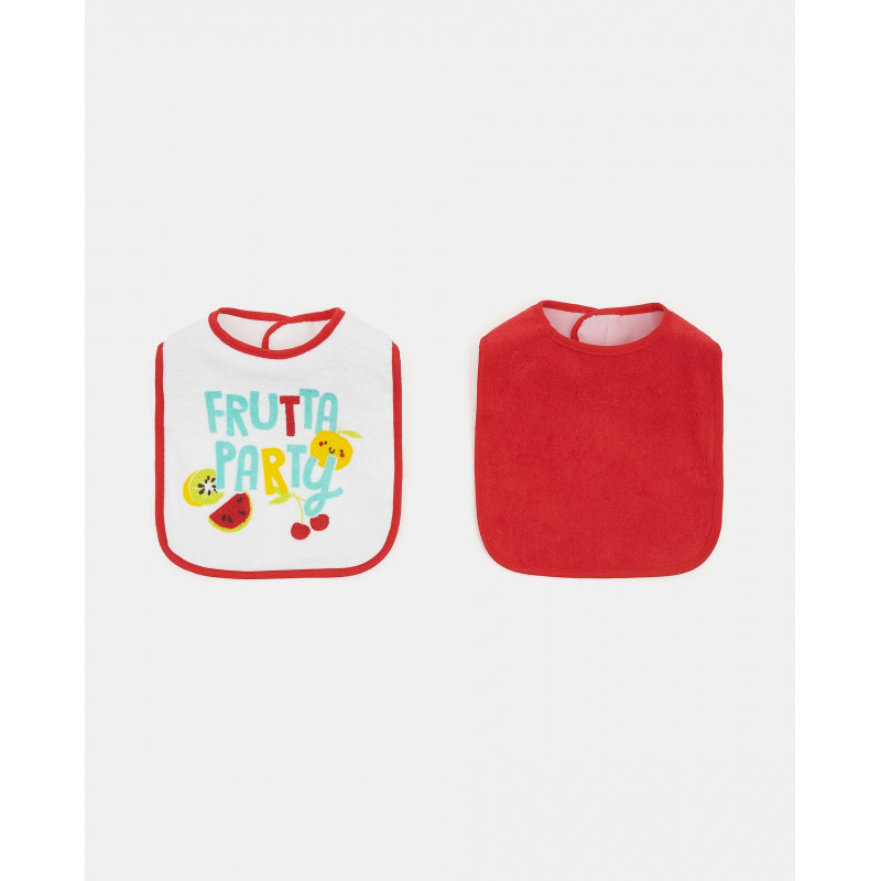 BLUKIDS PORTIKLA 2PK BIB TERRY+PEVA