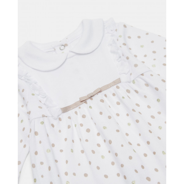 BLUKIDS ZEKA ROMPER GIRL BAMBOO