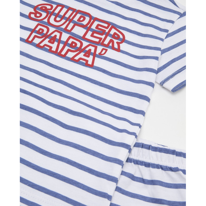BLUKIDS PIDZAMA SHORT PJA BOY PAPA