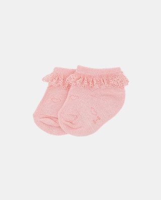 BLUKIDS CARAPE GIRL SOCKS WITH LACE