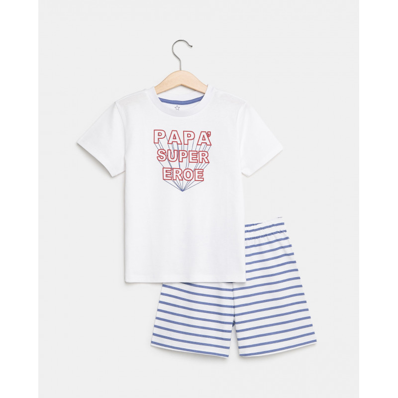 BLUKIDS PIDZAMA SHORT PJA 2/8 PAPA