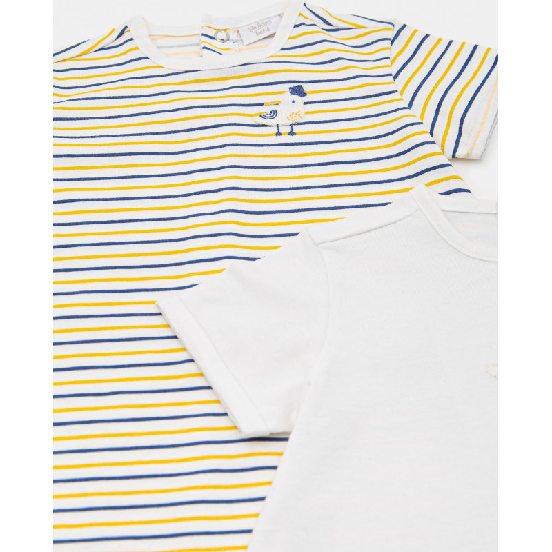 BLUKIDS ZEKA 2PK ROMPER CORTE BOY