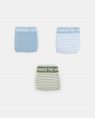 BLUKIDS GACICE BOXER PK 3 AOP BOXER 9/14