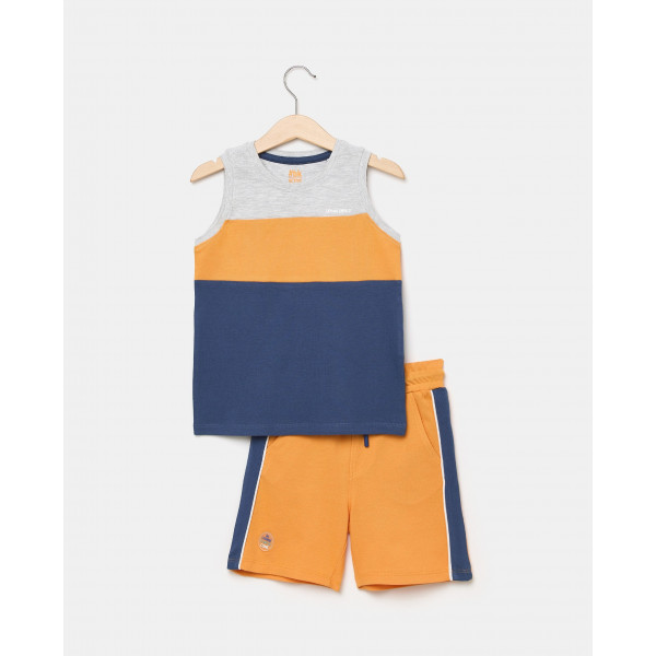 BLUKIDS SET MAJICA I SORTS JOG SET