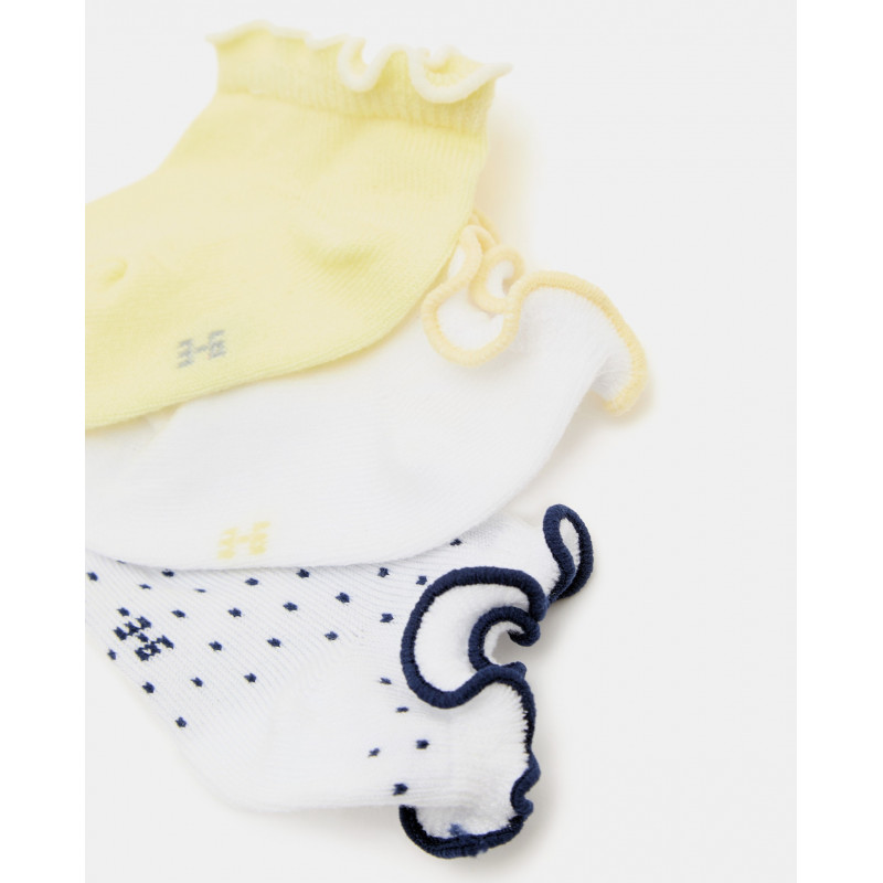 BLUKIDS CARAPE PK 3 ANKLE GIRL