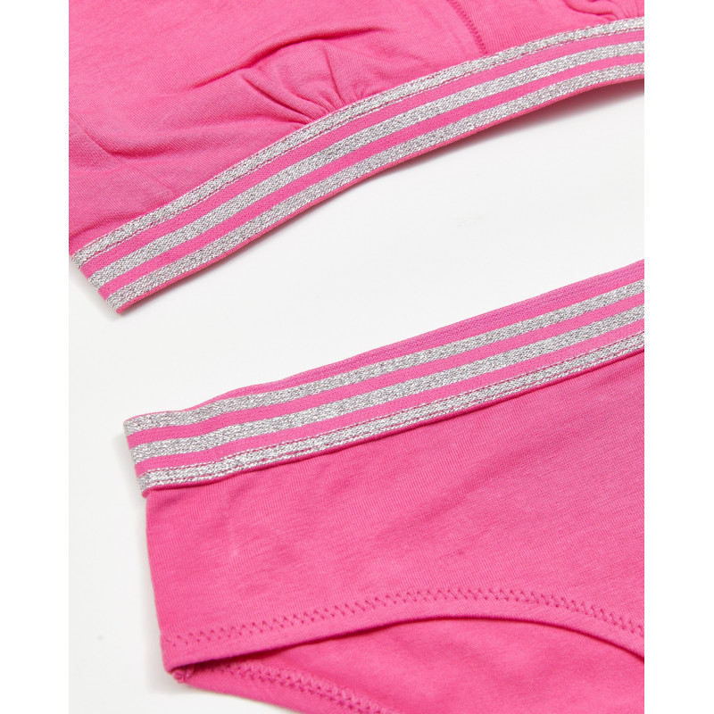 BLUKIDS BRUSHALTER I GACICE SET BRA + SLIP