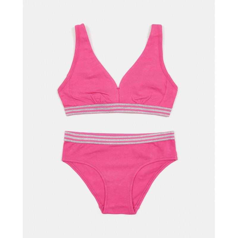 BLUKIDS BRUSHALTER I GACICE SET BRA + SLIP