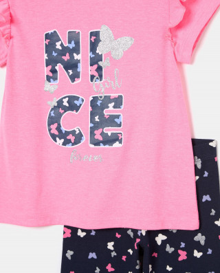 BLUKIDS SET MAJICA I HELANKE JOGGING SET