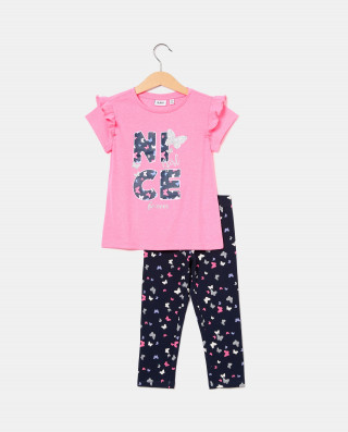 BLUKIDS SET MAJICA I HELANKE JOGGING SET