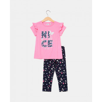 BLUKIDS SET MAJICA I HELANKE JOGGING SET 