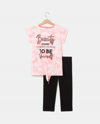 BLUKIDS SET MAJICA I BICIKLISTICKE JOGGING