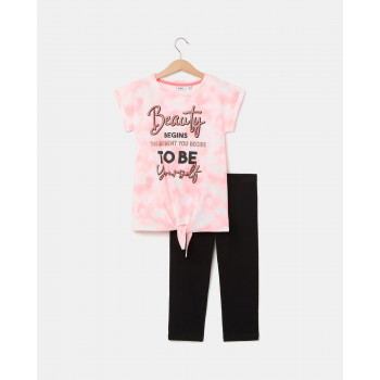 BLUKIDS SET MAJICA I BICIKLISTICKE JOGGING 