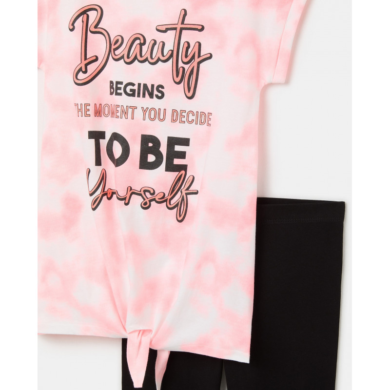 BLUKIDS SET MAJICA I BICIKLISTICKE JOGGING
