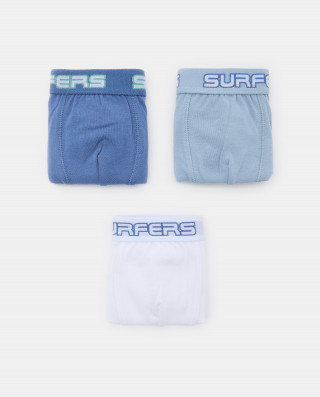 BLUKIDS GACICE BOXER PK 3 SOLID BOXER 9/14