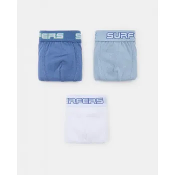 BLUKIDS GACICE BOXER PK 3 SOLID BOXER 9/14 