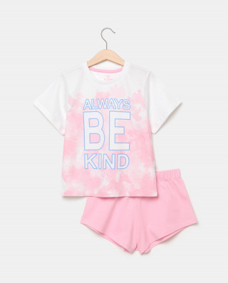 BLUKIDS PIDZAMA SHORT PYJAMA 9/14 GIRL 