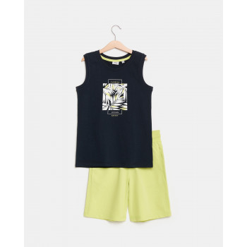 BLUKIDS SET MAJICA I SORTS JOG SET 