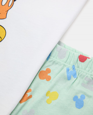 BLUKIDS PIDZAMA PASTEL GREEN