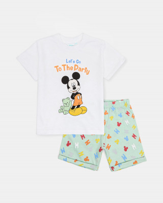 BLUKIDS PIDZAMA PASTEL GREEN