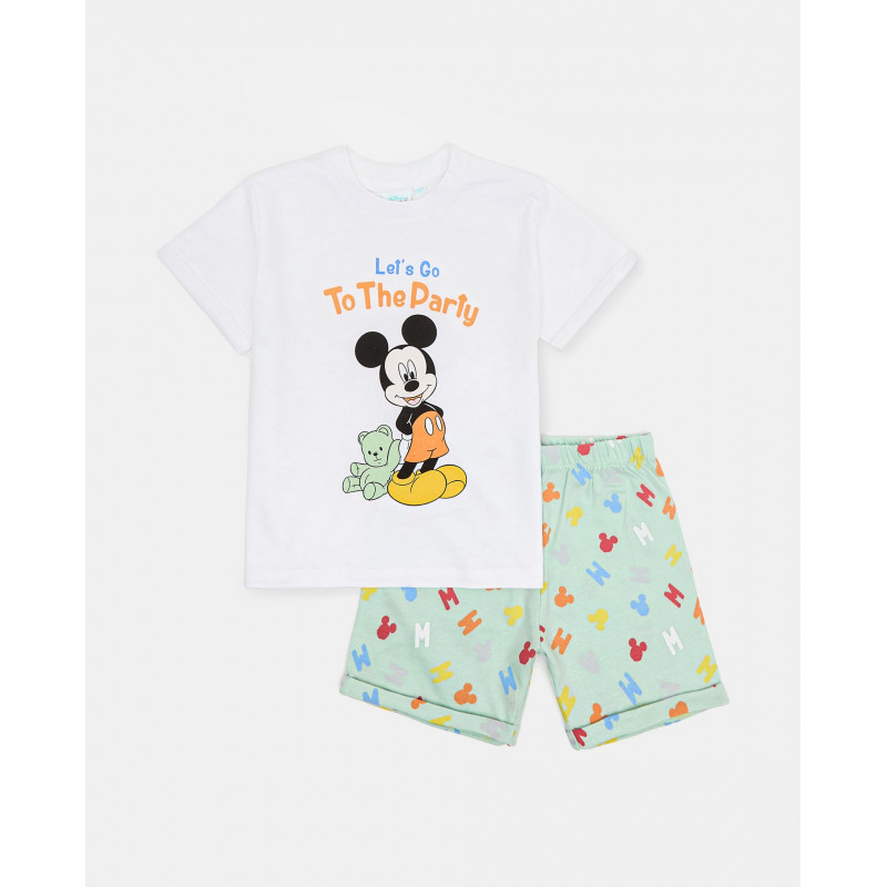BLUKIDS PIDZAMA PASTEL GREEN