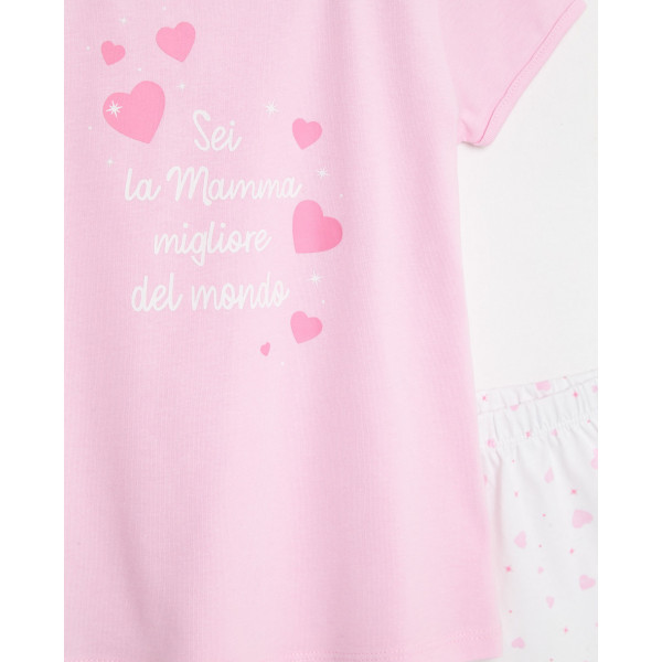 BLUKIDS PIDZAMA SHORT PJA GIRL 2/8 MAMMA