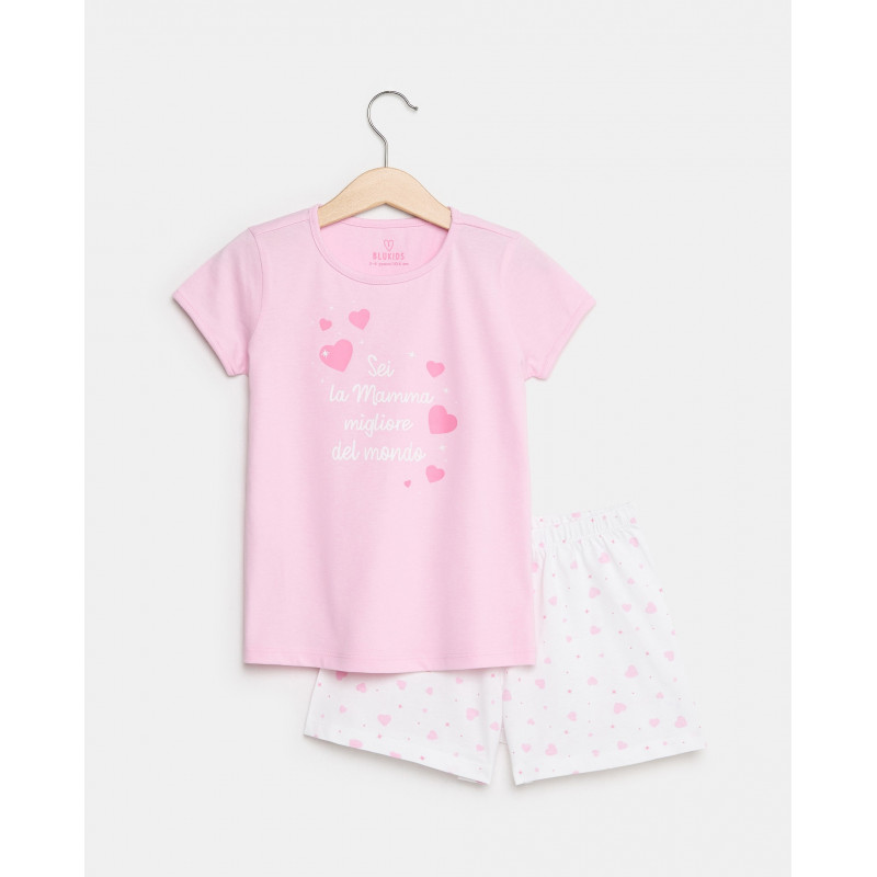 BLUKIDS PIDZAMA SHORT PJA GIRL 2/8 MAMMA