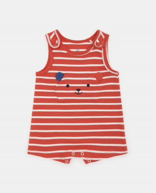 BLUKIDS ZEKA ROMPER STRIPES TASCA