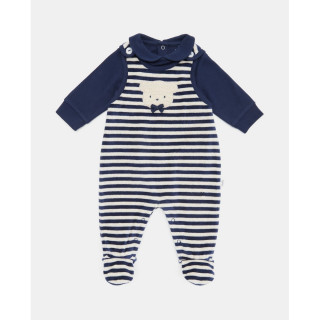 BLUKIDS SET MAJICA I ZEKA MARITIME BLUE