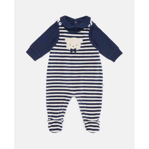 BLUKIDS SET MAJICA I ZEKA MARITIME BLUE