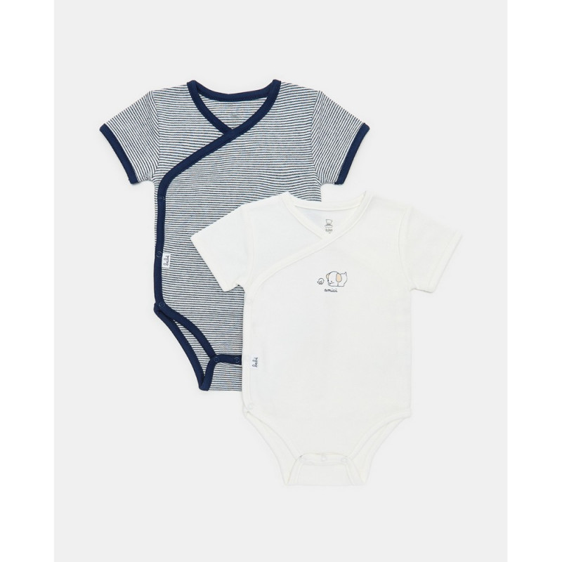 BLUKIDS BODI KRATAK RUKAV MARITIME BLUE