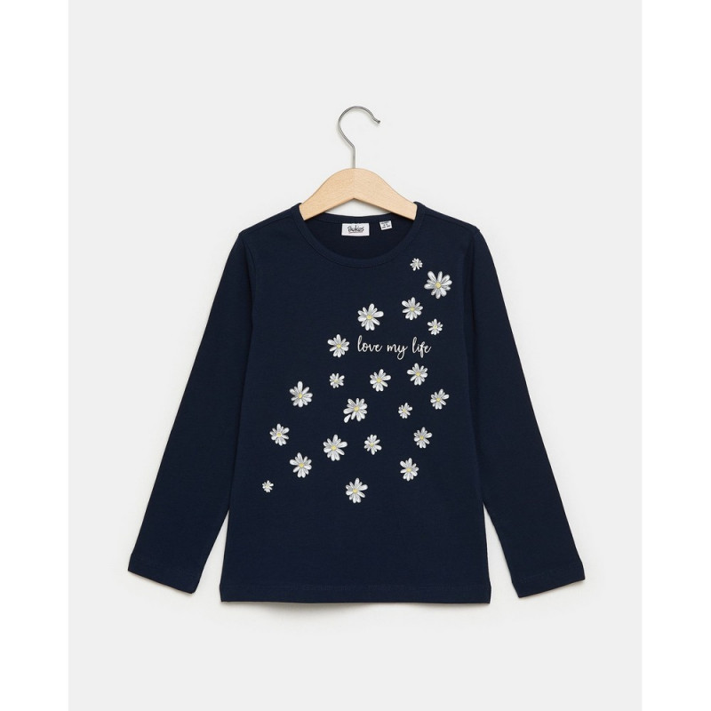 BLUKIDS MAJICA DUG RUKAV DRESS BLUES