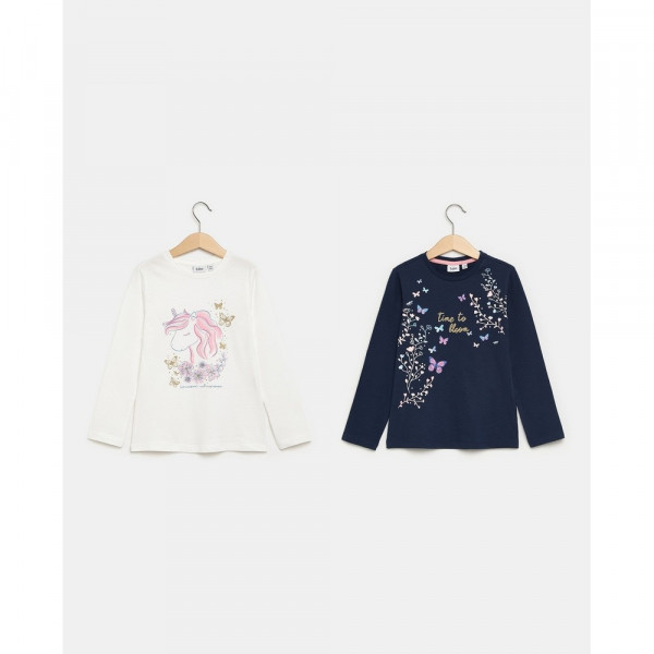 BLUKIDS MAJICA DUG RUKAV SNOW WHITE